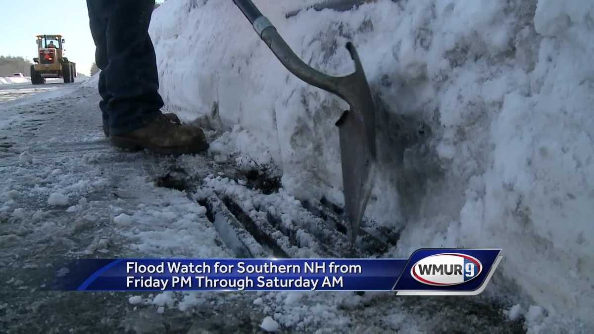 Flood watch in effect for southern NH on Friday and Saturday