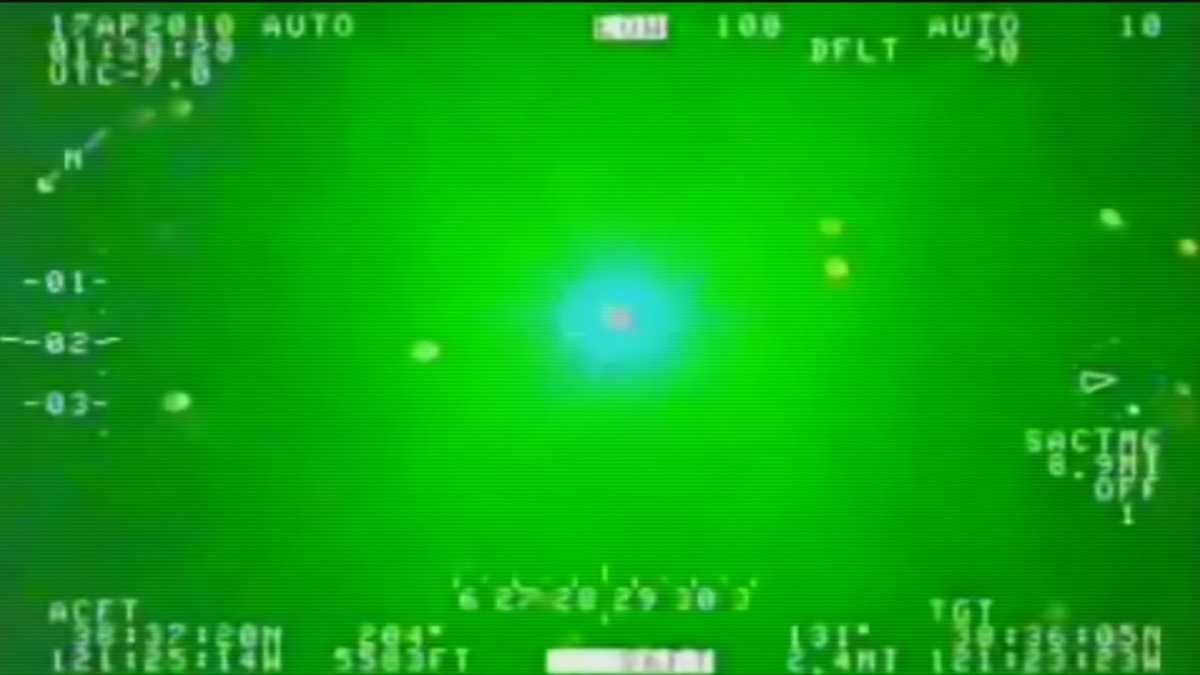Police Laser pointers dangers for pilots in air