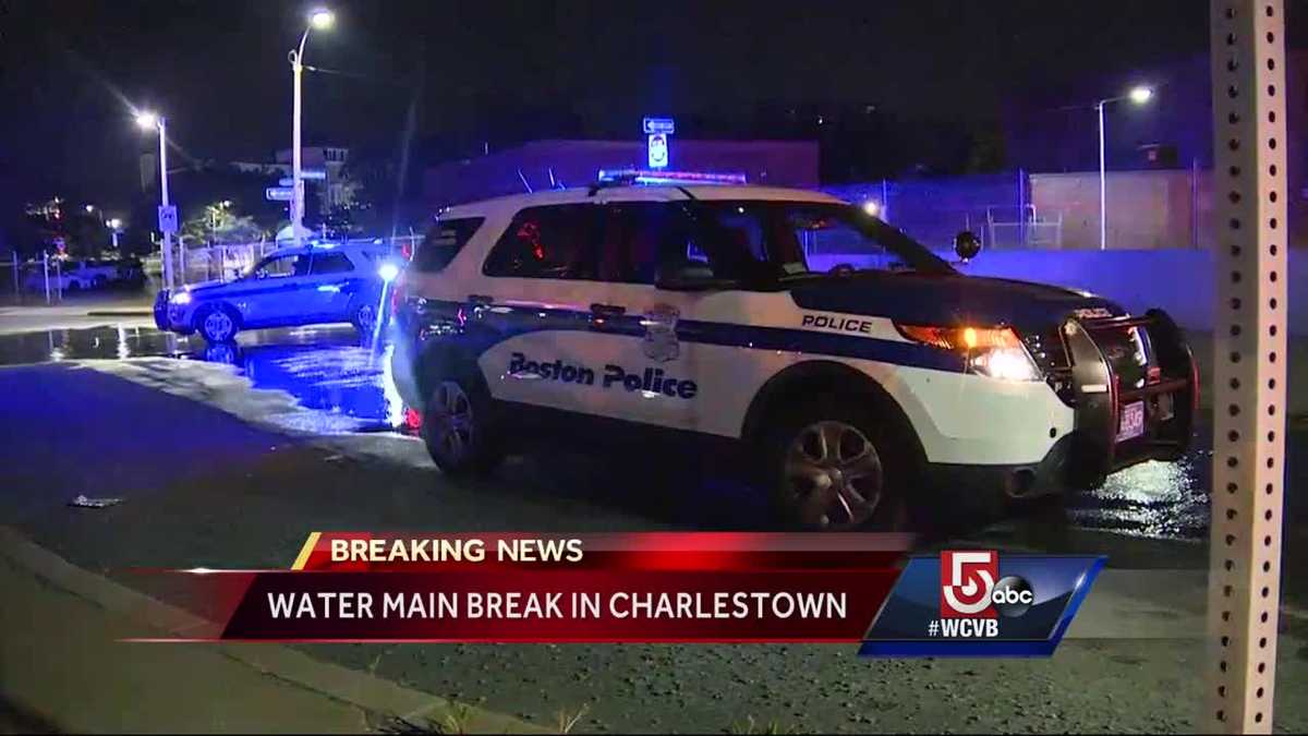 Crews work to repair water main break