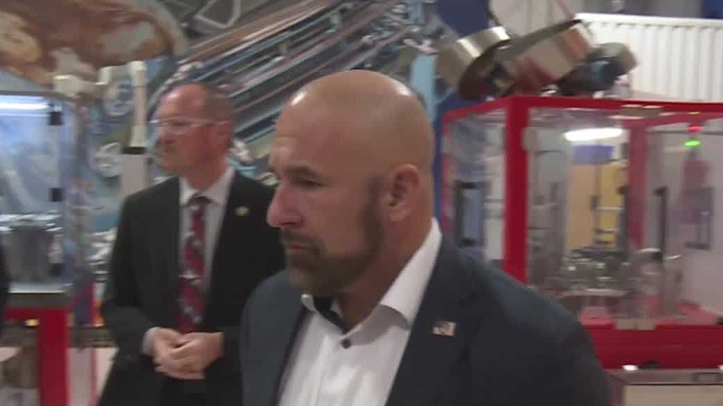 Florida Lt. Gov. Jay Collins visits Stuart ammunition manufacturer during campaign stop