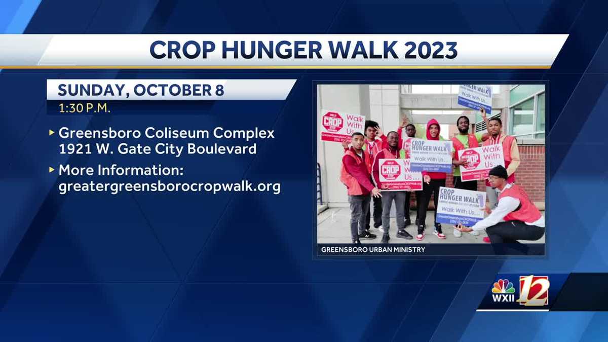 Greensboro Urban Ministry's 42nd annual Crop Hunger Walk on Sunday - WXII