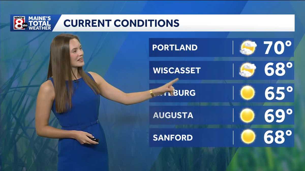 Hot and muggy with stray showers