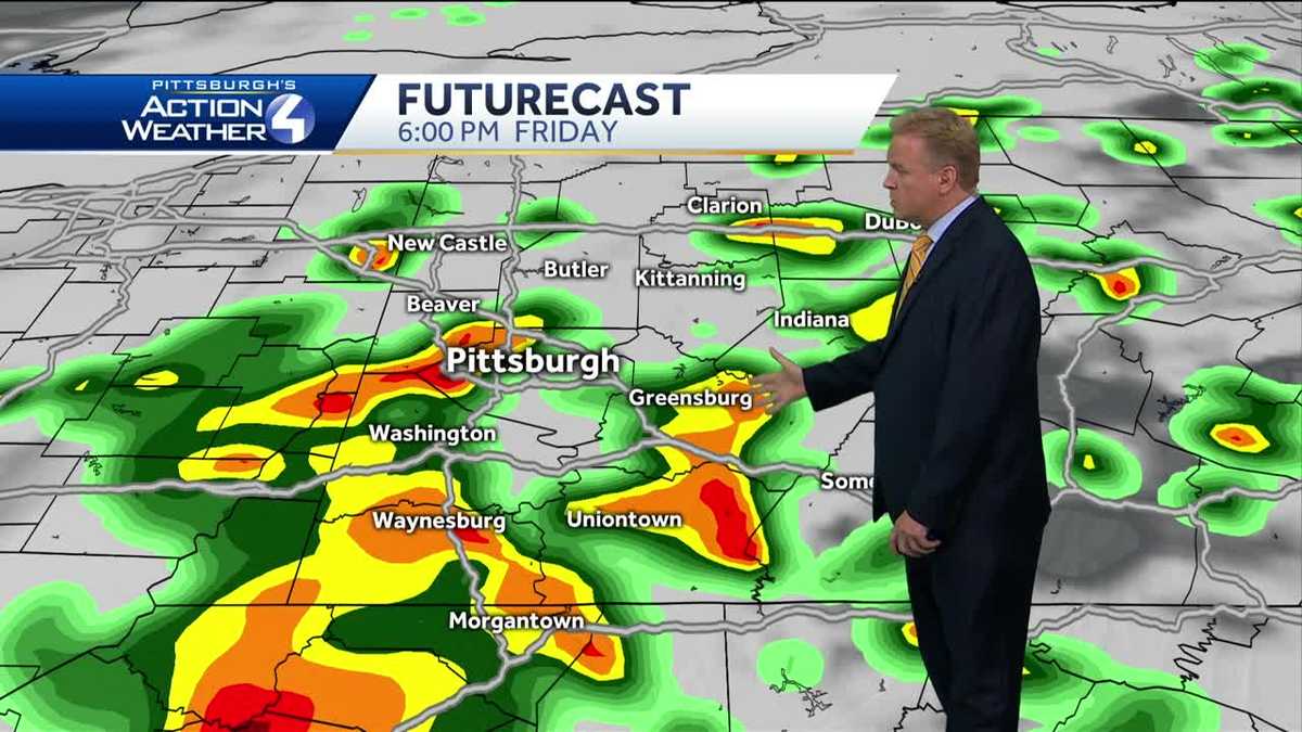 Wet weather moving in; Impact day Friday