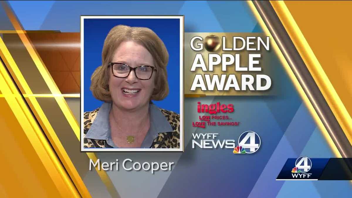 Golden Apple Winner Meri Cooper