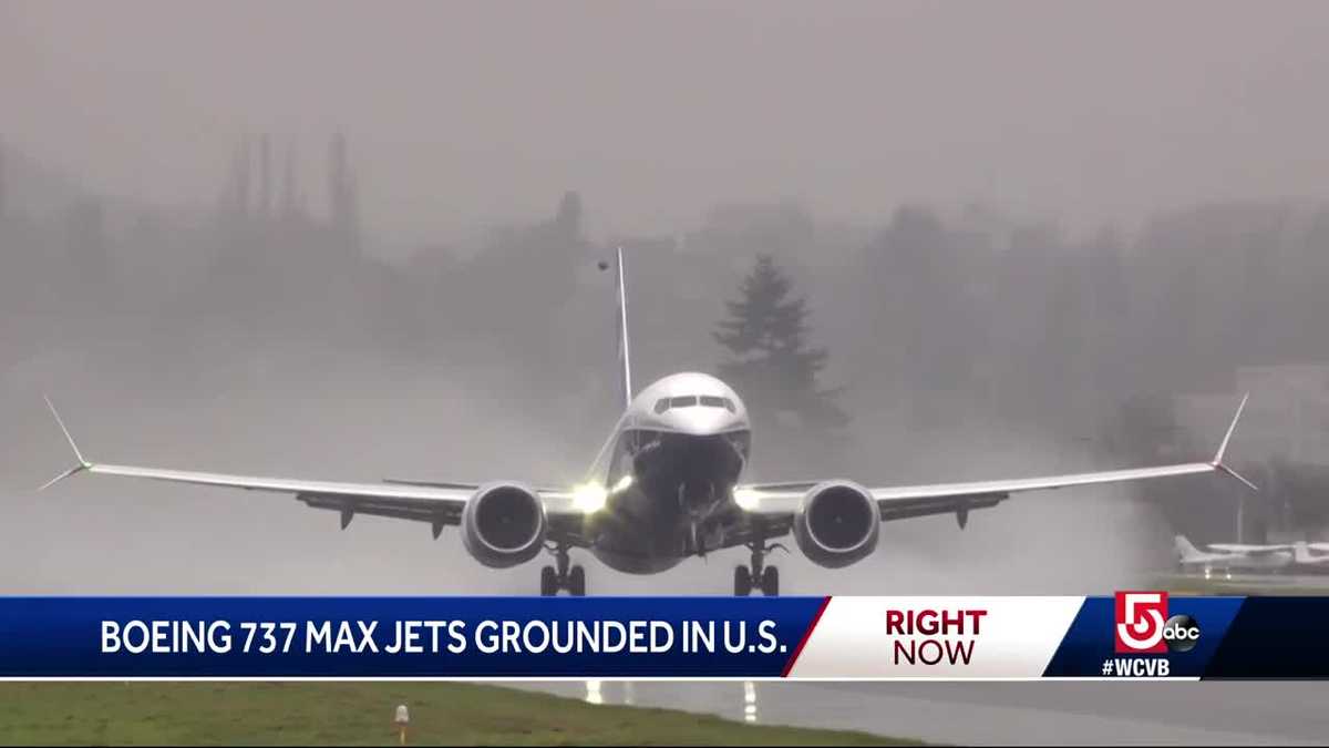 Boeing 737 Max Jets Grounded In Us Boeing 737 Max Jets Grounded In Us