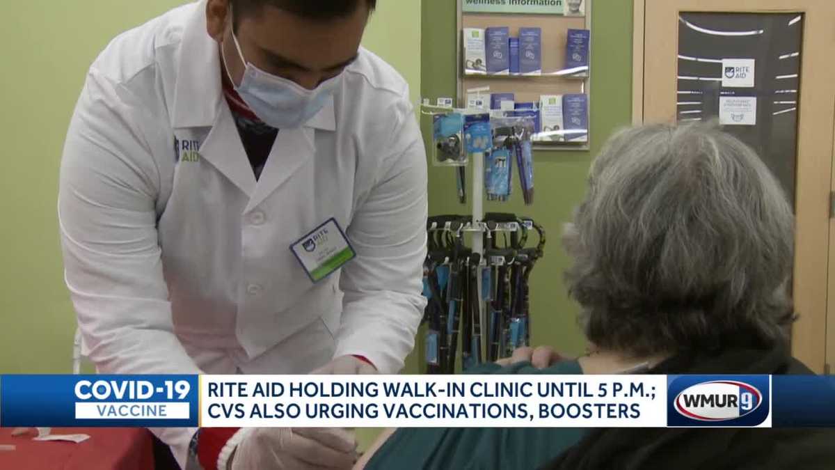 NH Rite Aid store holds walkin COVID vaccine and booster clinic
