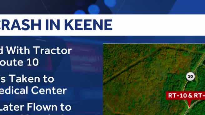 Driver flown to hospital after serious crash in Keene - WMUR
