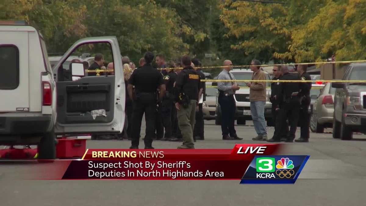 Suspect Shot By Sacramento Sheriffs Deputy In North Highlands