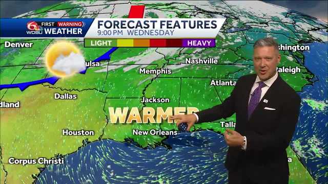 New Orleans forecast morning temps afternoon highs rain chances - Vimarsana News