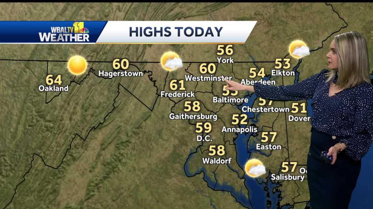 Sunny and warm Wednesday, even warmer but wet Thursday