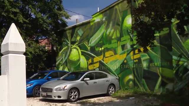 Mount Vernon home mural survives challenge from neighborhood association