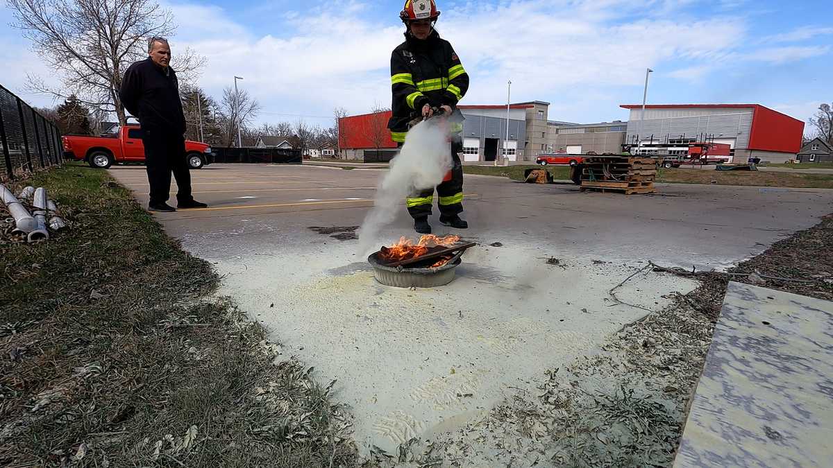 Ever wonder how Des Moines firefighters train? Our Abigail Kurten got a first-hand look.