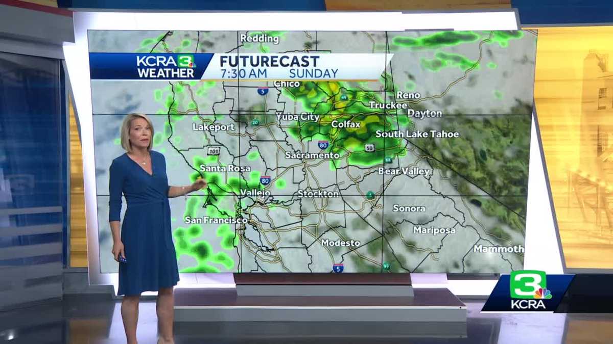 Rain forecast for parts of NorCal this weekend. Here’s what to expect