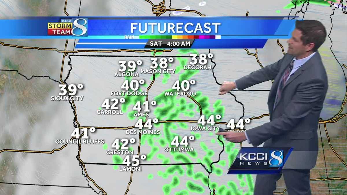 Videocast: Tracking next chances for rain