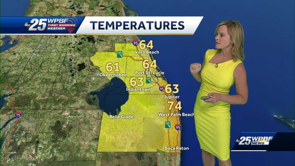 Warm and Partly Cloudy for South Florida