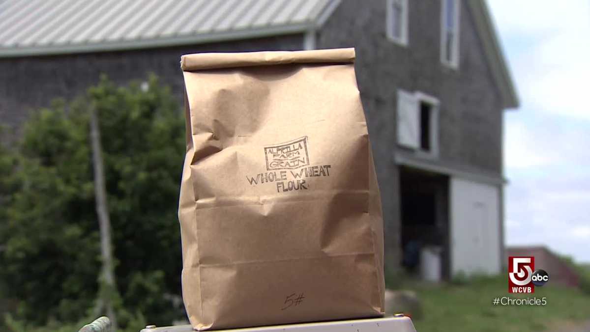 Locally grown and milled flour at Alprilla Farm and The Wayside Inn