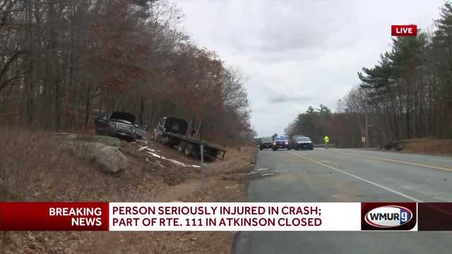 1 seriously hurt in crash in Atkinson, New Hampshire - Vimarsana News
