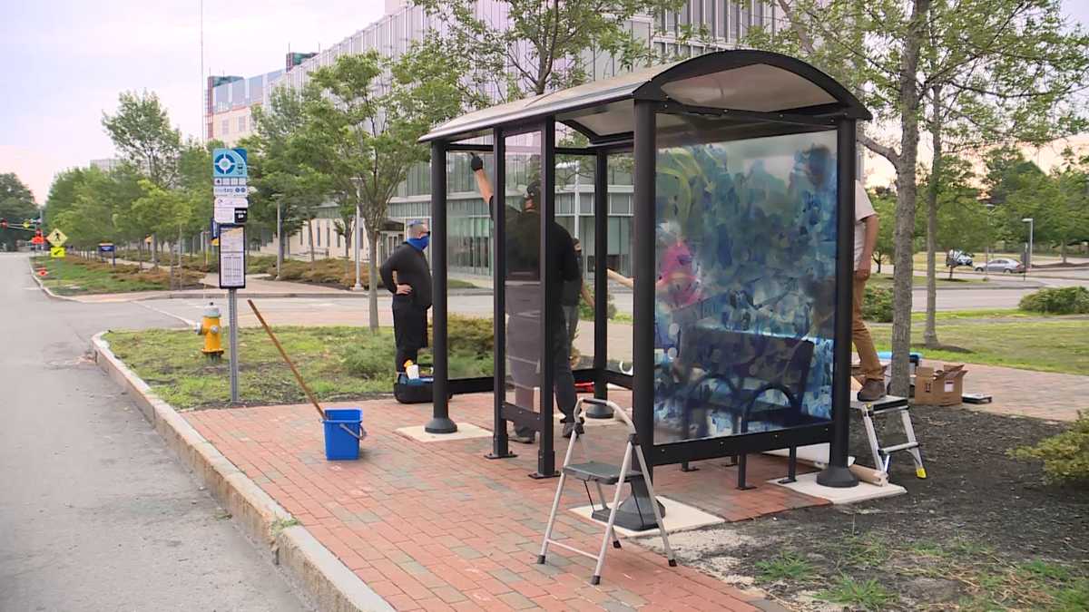 Art displays at Portland bus stops raise awareness for social issues
