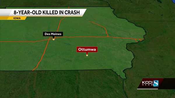 ottumwa 8-year-old dies after being backed over by a truck