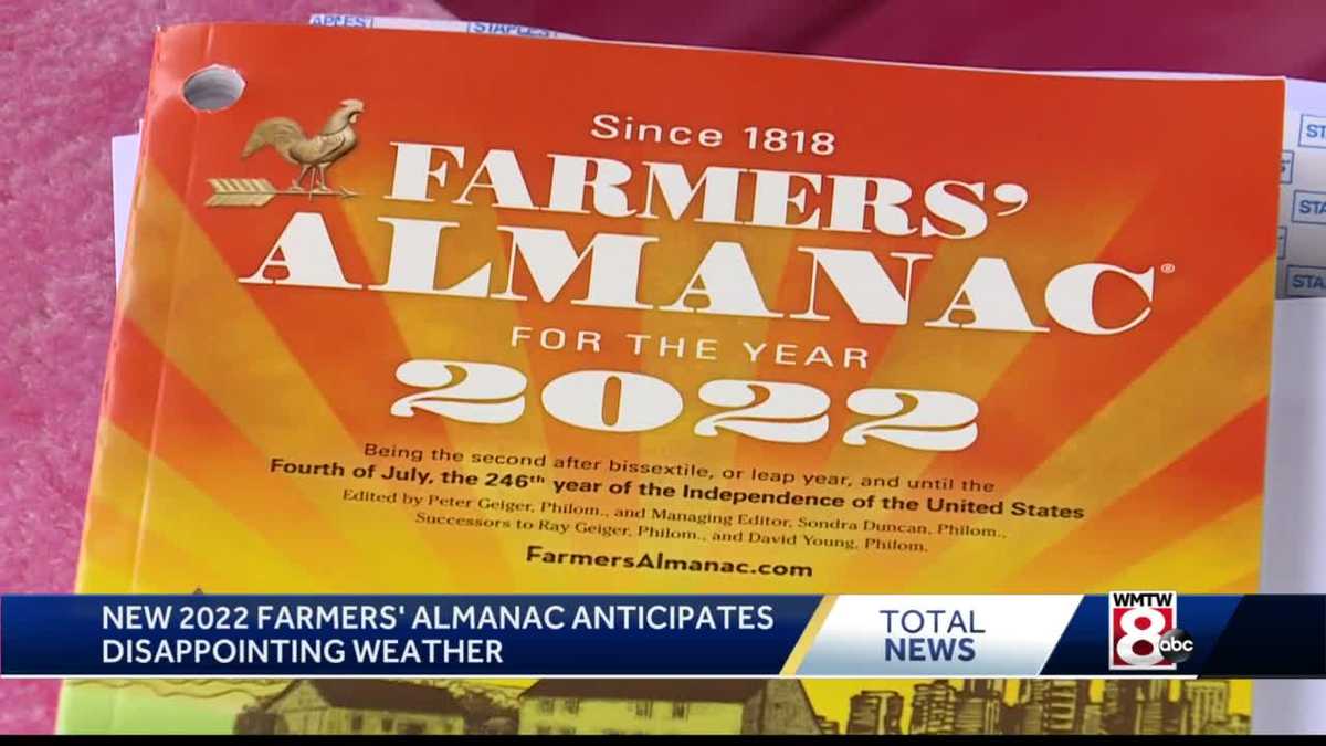 Mainebased Farmers' Almanac offers new outlook