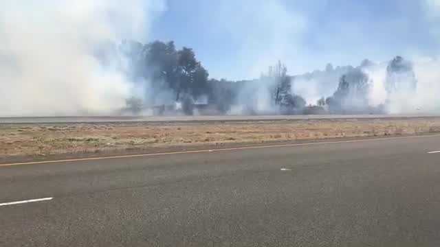 Crews Battle Fire Near Highway 50 In Placerville 2985