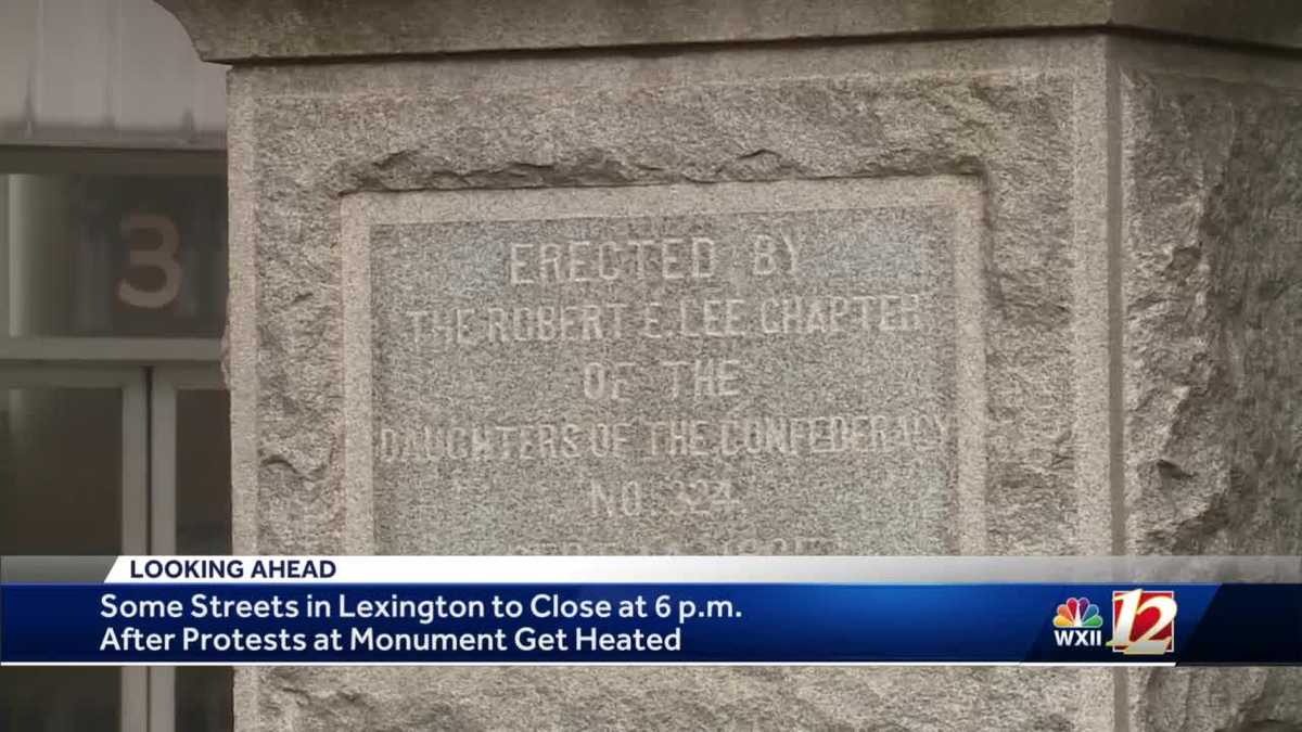 Lexington: Restrictions after Confederate monument protests