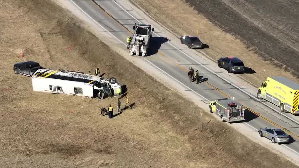 Authorities identify Iowa Lakes baseball player killed in bus crash