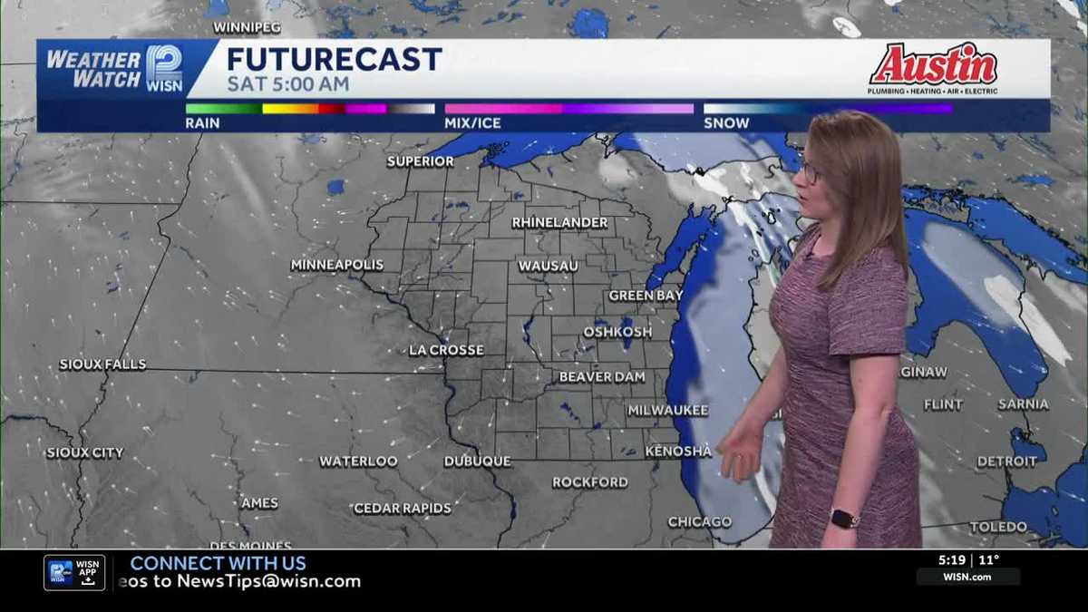 SE Wisconsin Weather: Colder, Sunny Saturday