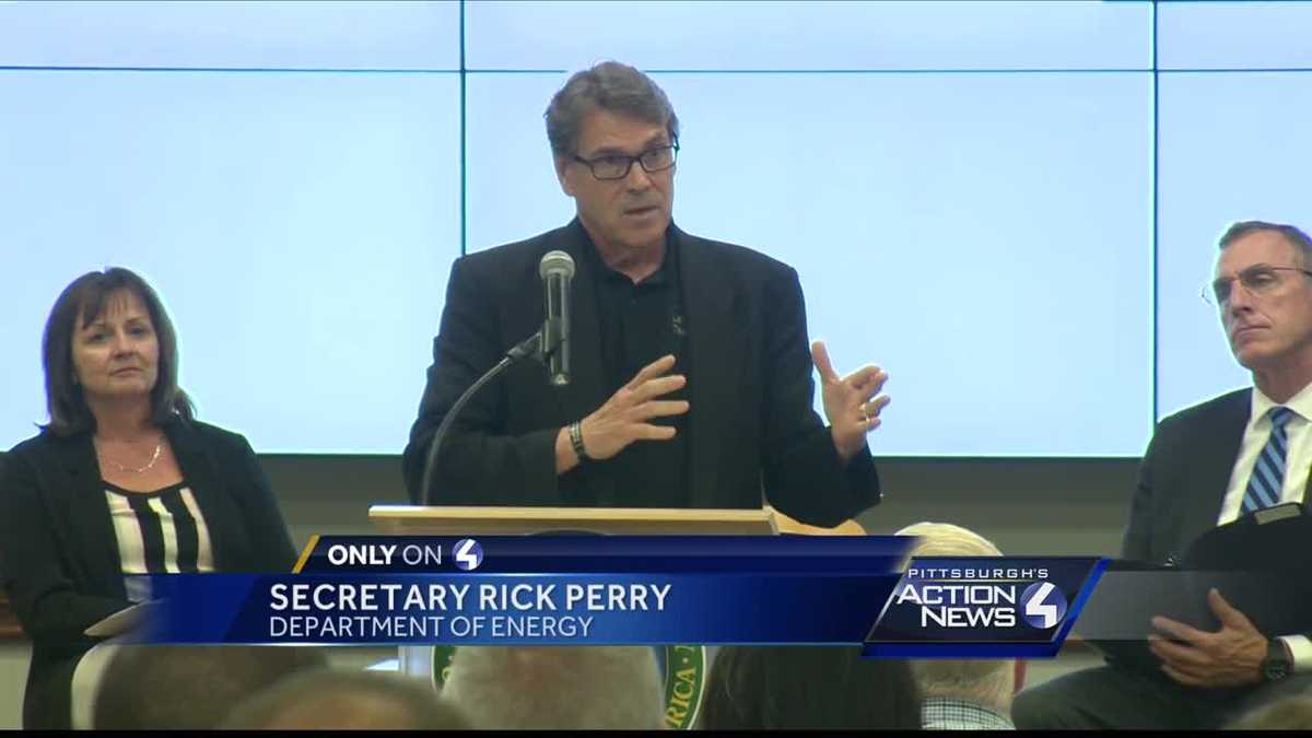 Energy Secretary Rick Perry talks coal at National Energy Technology ...