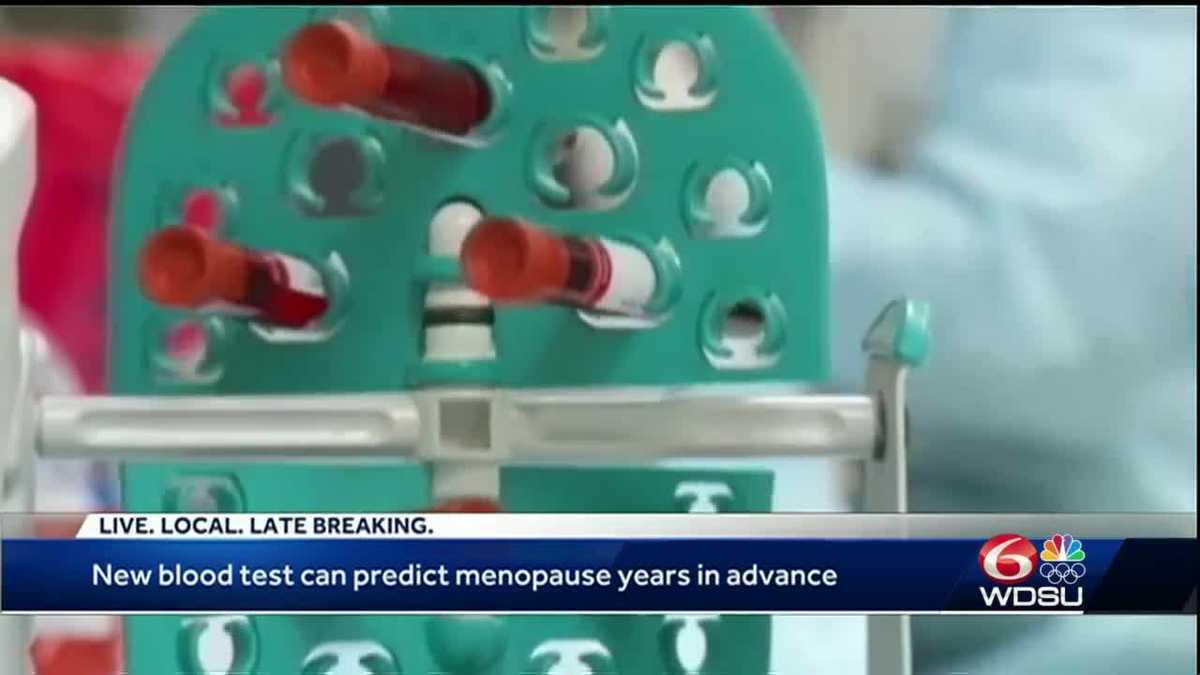 ICYMI A new blood test could predict menopause years in advance