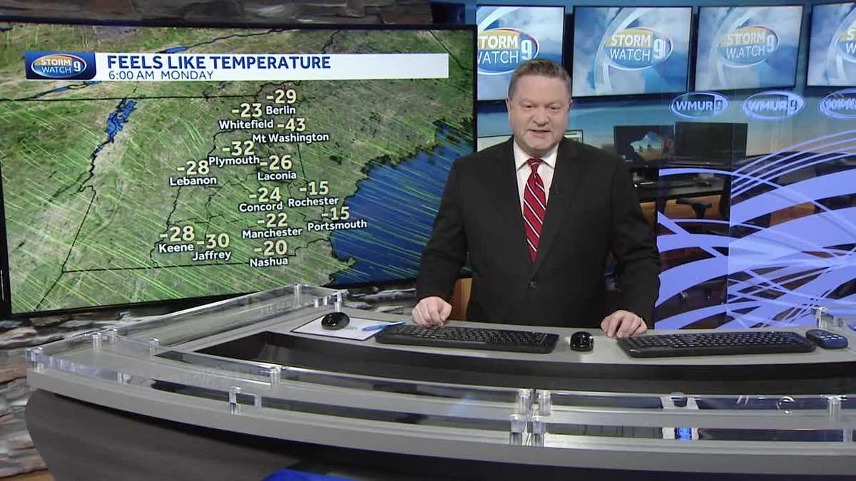 WATCH: Bundle up for bitter cold temps
