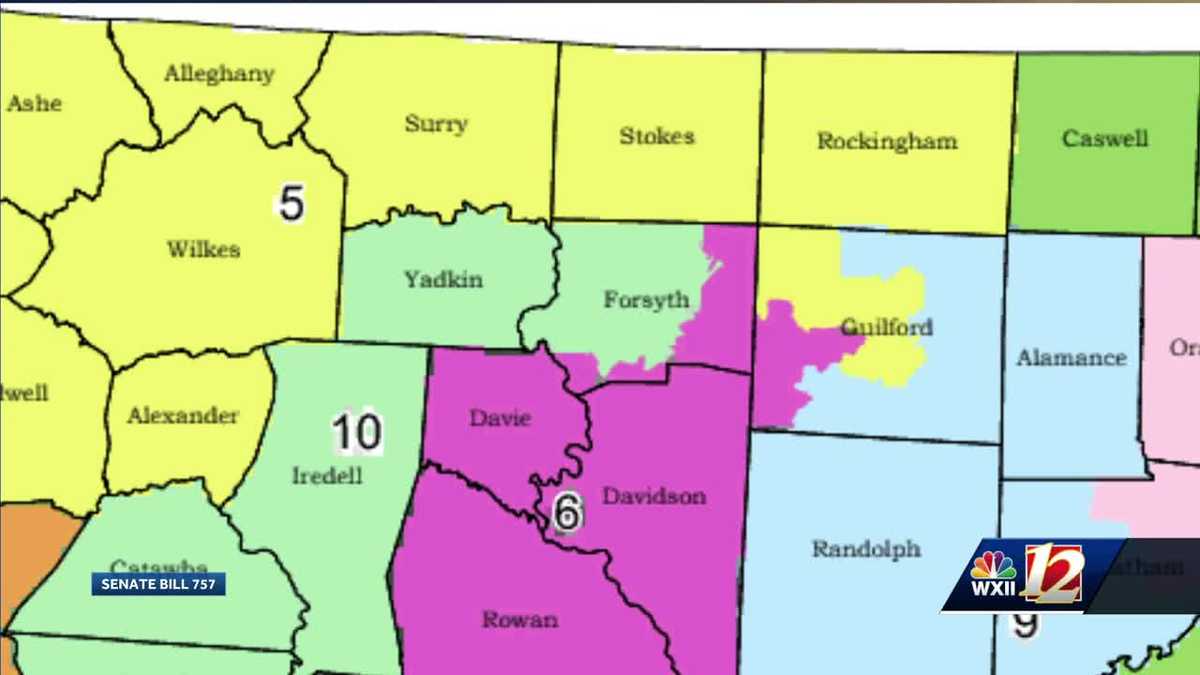 Newly proposed NC congressional map could cost democrats 4 of 7 seats