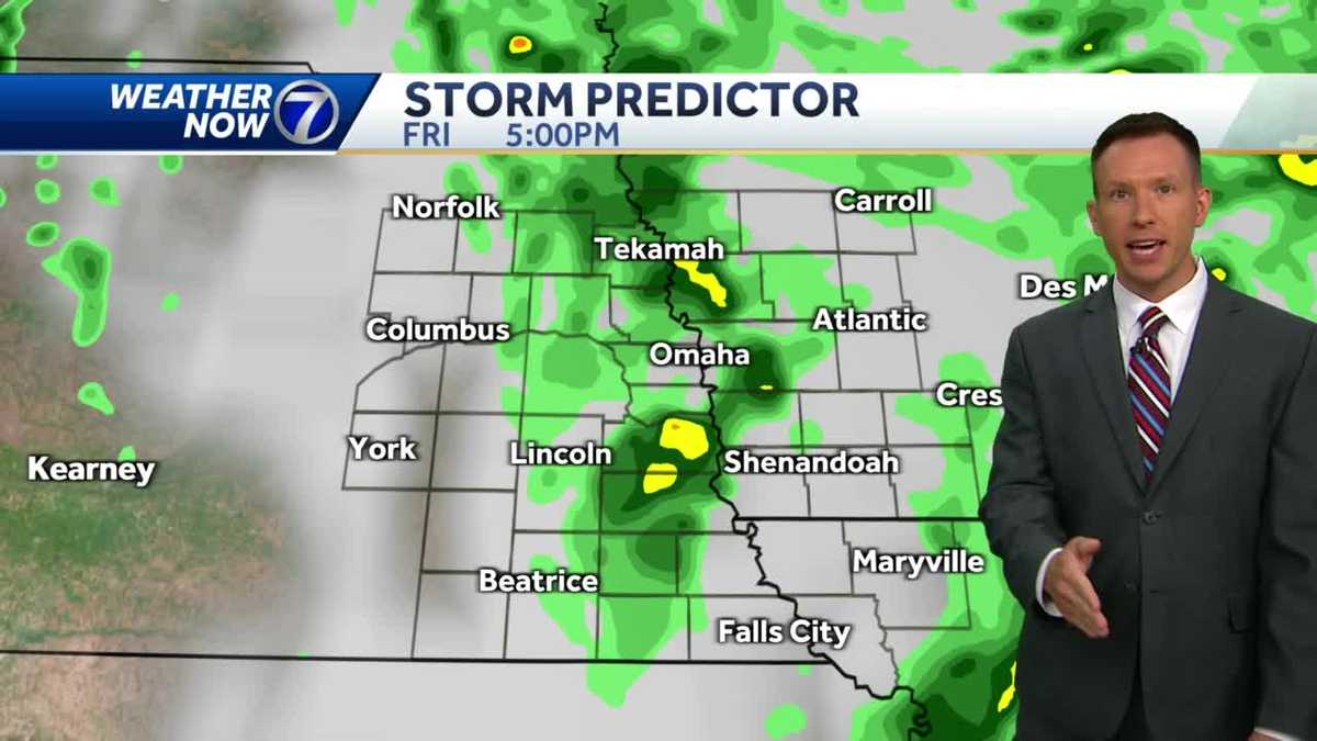 More rain, t-showers Friday PM, sun returns this weekend