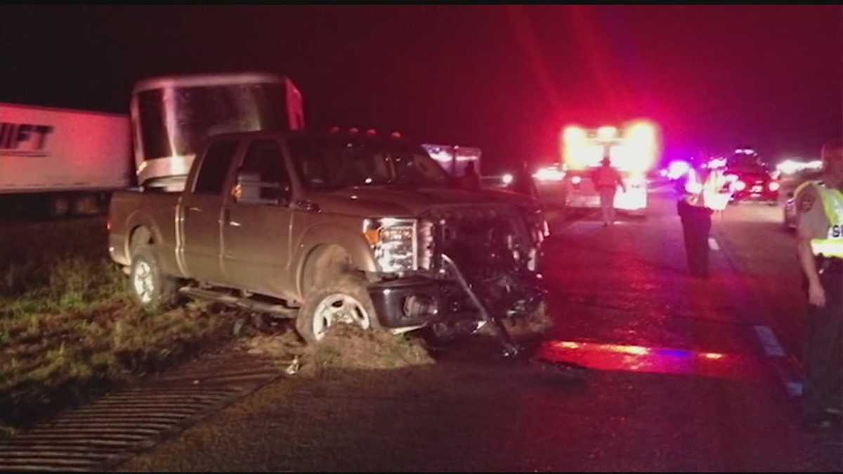Horse trailer accident on I20