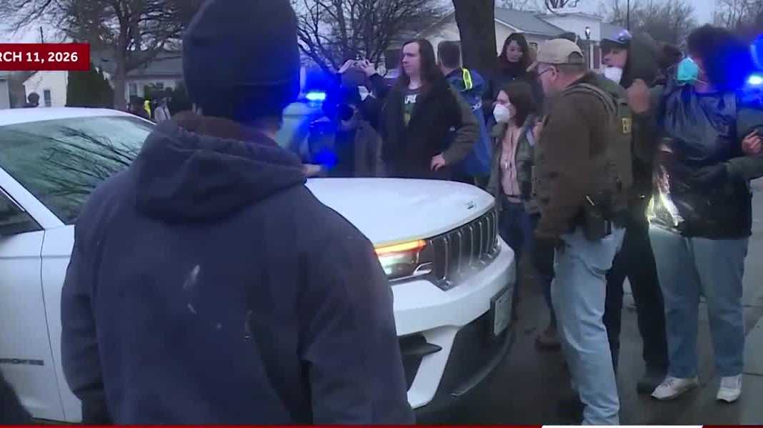 Protester charged with simple assault for actions during March 11 ICE incident in South Burlington