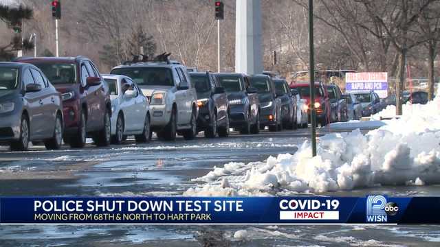 Police shut down COVID-19 testing site in Wauwatosa saying it was a traffic hazard - Vimarsana News