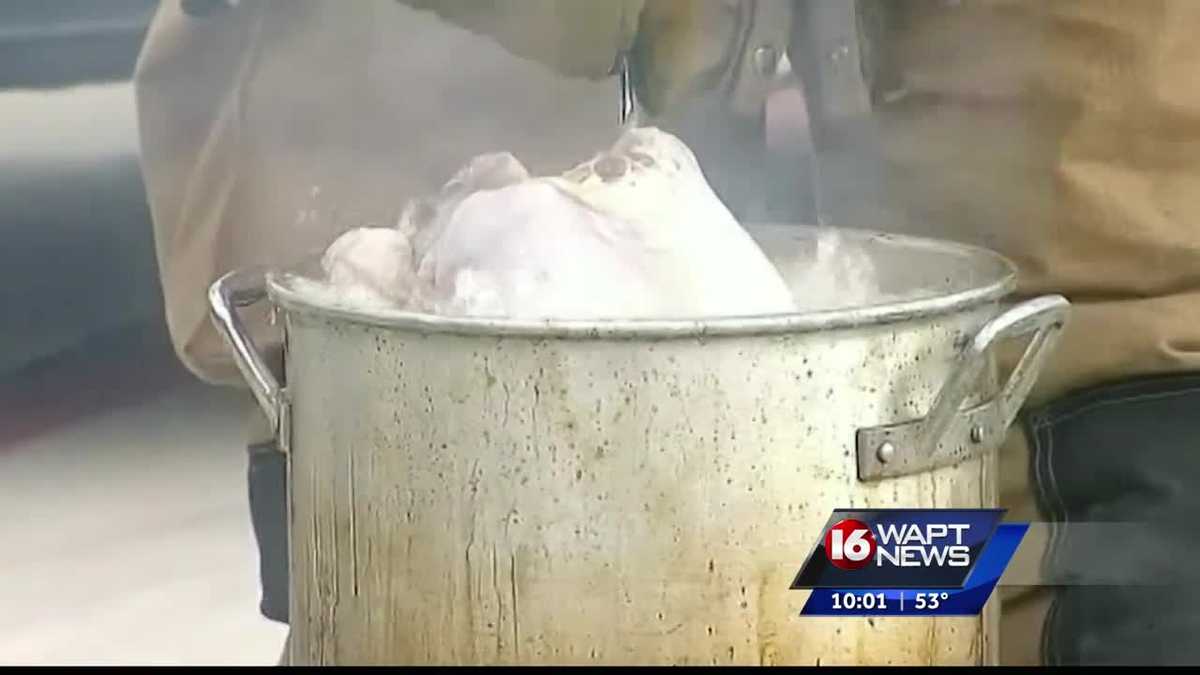Authorities warn of fried turkey dangers