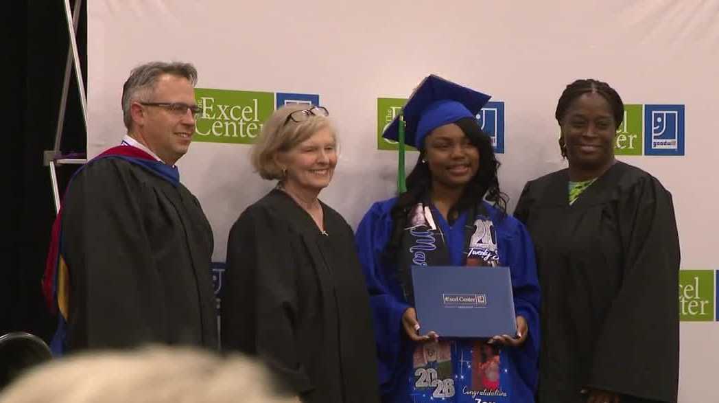 100+ adults get high school diploma during Kentucky Excel Center graduation