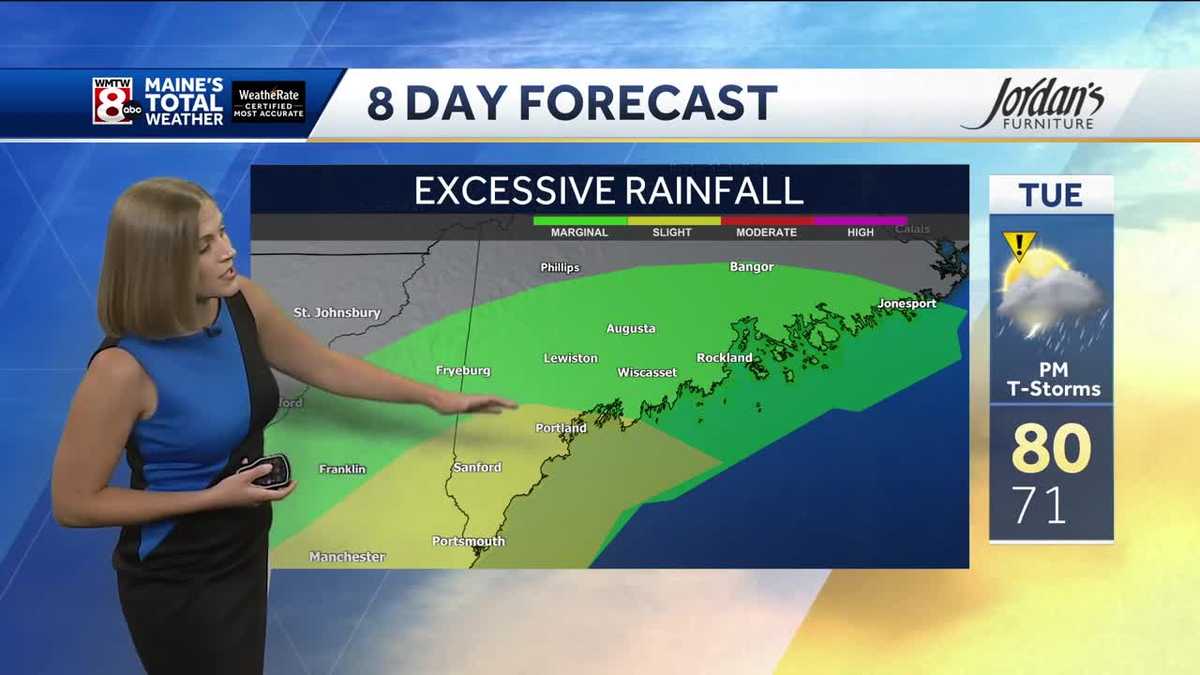 Slow-moving thunderstorms pose flash flood risk Tuesday