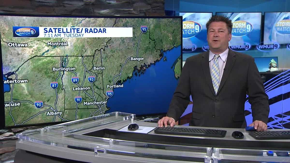 Watch: Sun gives way to clouds