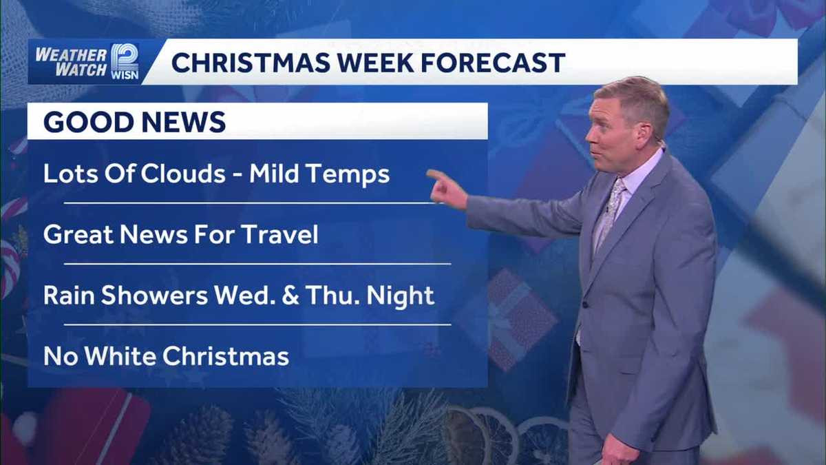 Quiet weather this week in SE Wisconsin. Highs in the 40s this week.