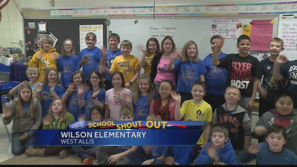 3/12 Shout Out Miss Pickler's classes at Wilson Elementary in West Allis