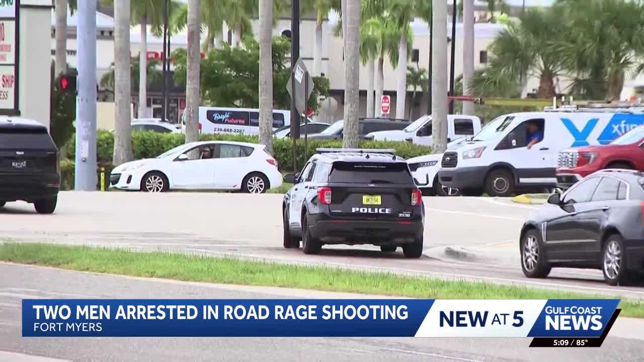 gulfcoastnewsnow.com - Muhammad Abdul Qawee - 2 arrested in Fort Myers after road rage confrontation leads to gunfire and crash