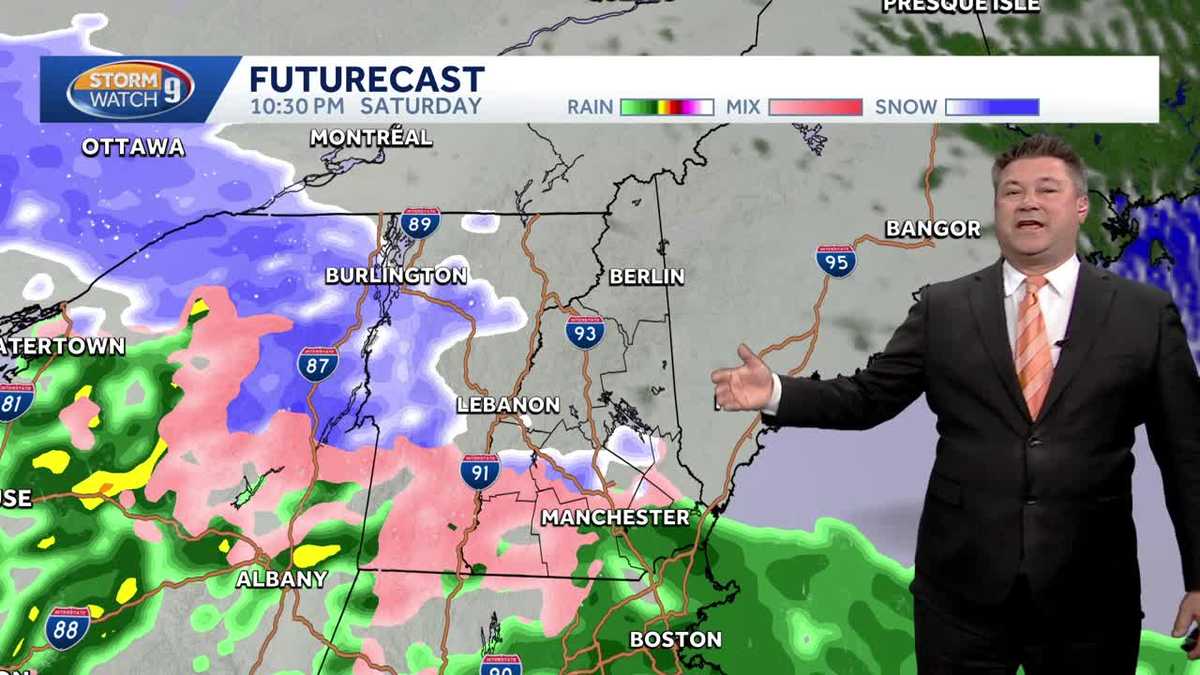 Video: Some sunshine on milder day in New Hampshire