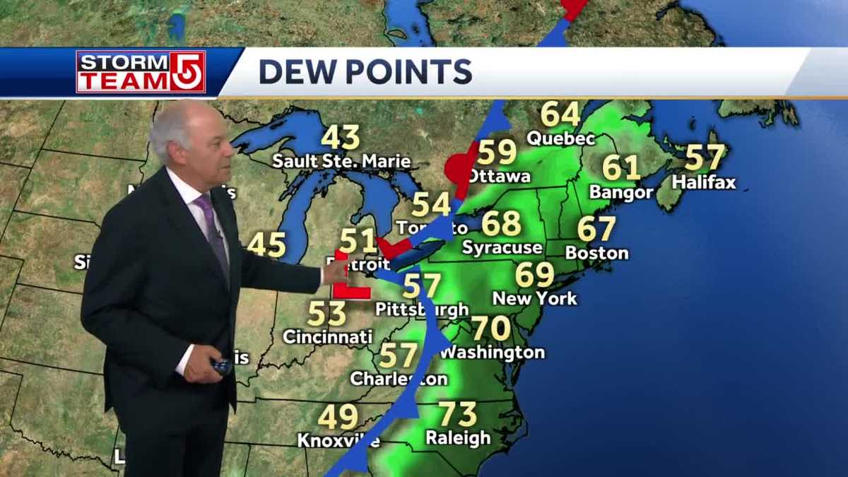 Video High humidity to continue in Massachusetts