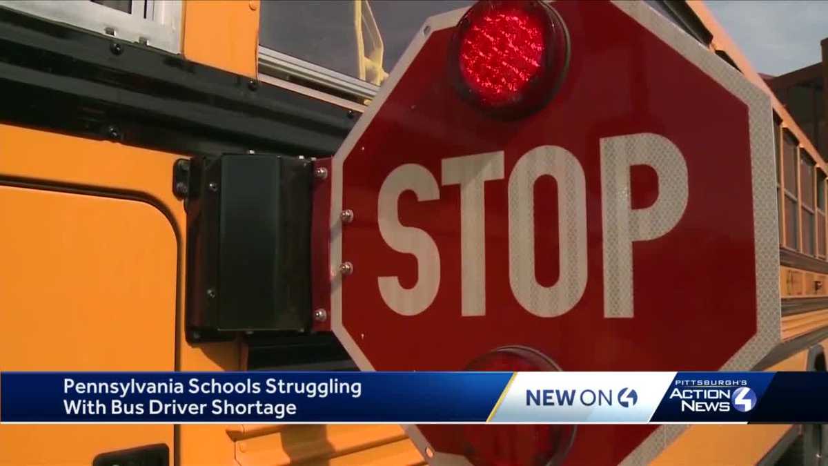 Pennsylvania schools struggling with bus driver shortage