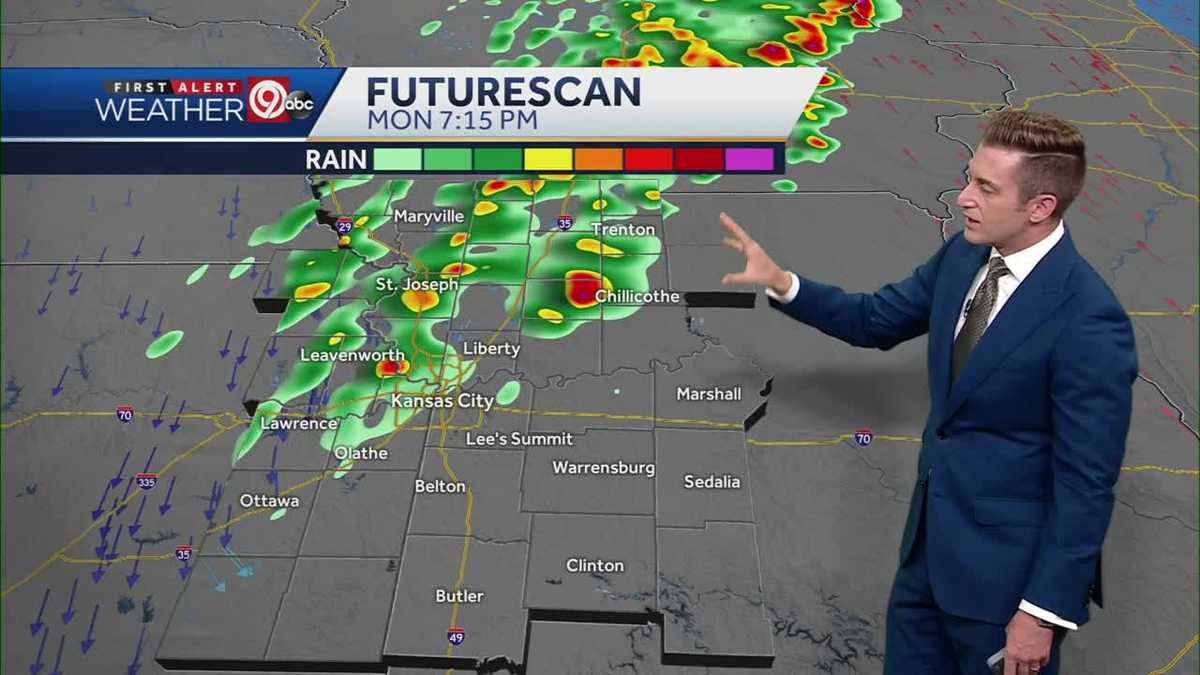 Showers and Storms Expected Later Today