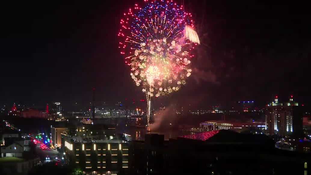 Watch Savannah’s fireworks show celebrating America’s 250th birthday