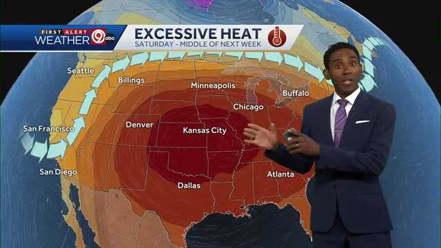 Dangerous heat this weekend into early next week - Vimarsana News