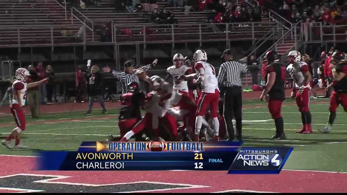 Operation Football Avonworth at Charleroi highlights
